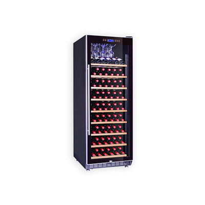 refrigerador comercial da exposição do vinho 140W de 595*690*1795mm