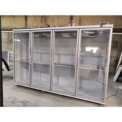 Quatro refrigerador comercial feito sob encomenda da série das portas 5 para o fruto
