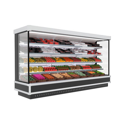 Tipo remoto refrigerador aberto vertical de Multideck do supermercado