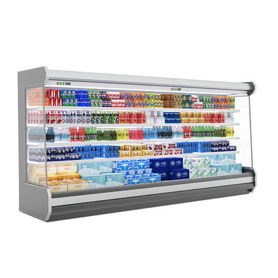 Tipo remoto refrigerador aberto vertical de Multideck do supermercado