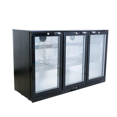 330L R134A sob as portas de balanço contrárias 220Watt do refrigerador 2 da barra 220-240V
