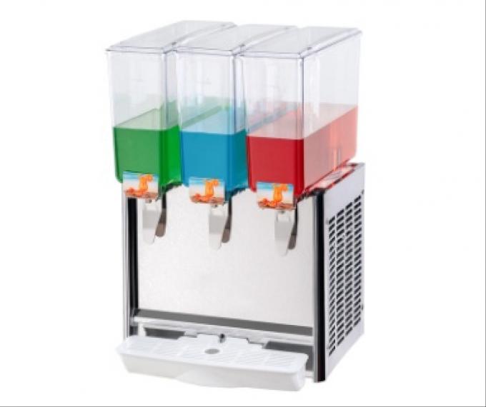 Bebida refrigerada de aço inoxidável 280W de Juice Dispenser Machine For Cold 0