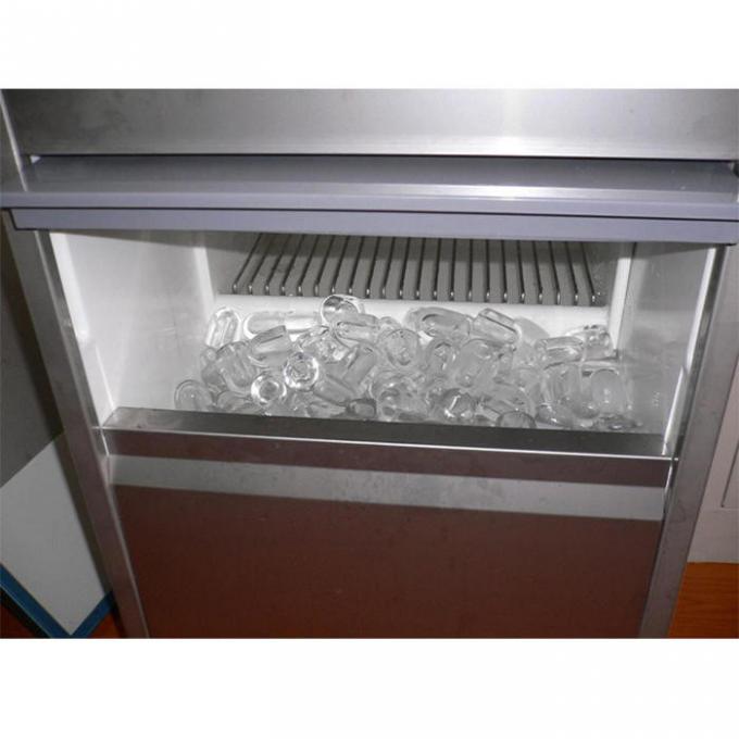 Anti fabricante de gelo comercial corrosivo da bala da máquina 25kgs Frigidaire do fabricante de gelo dos SS 0
