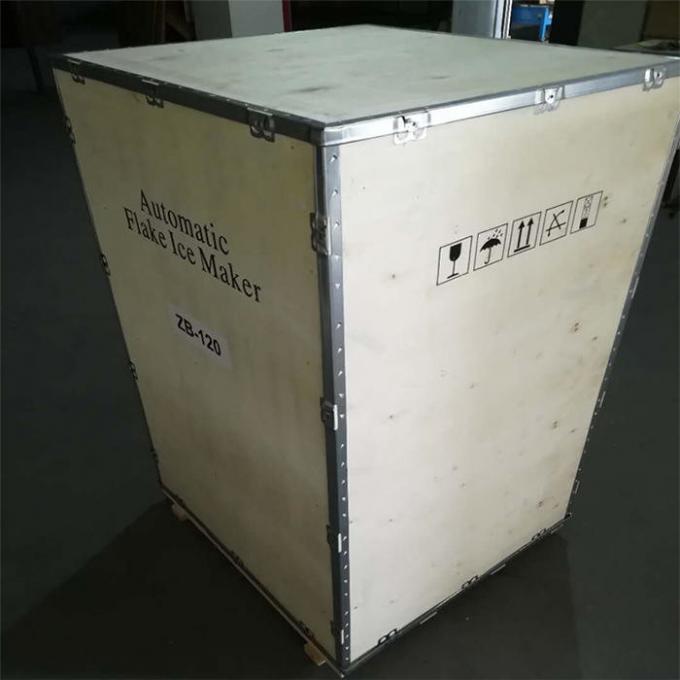 Da máquina comercial do fabricante de gelo de R134A 120kgs/24H fabricante duro do cubo de gelo da bala do derretimento 2