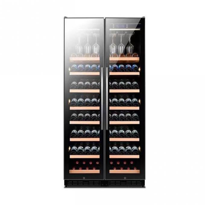 Refrigerador comercial autônomo da exposição do vinho de 220w 600L 0