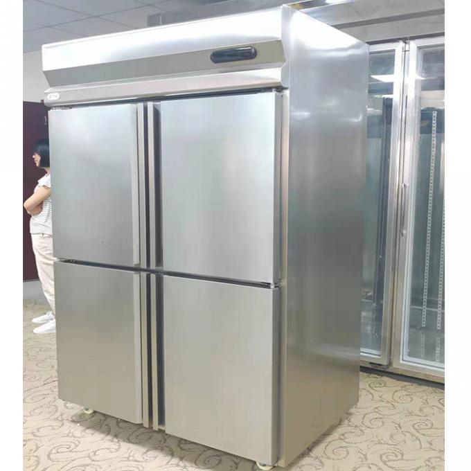 congelador de refrigerador 550W de aço inoxidável comercial de 2000mm 0