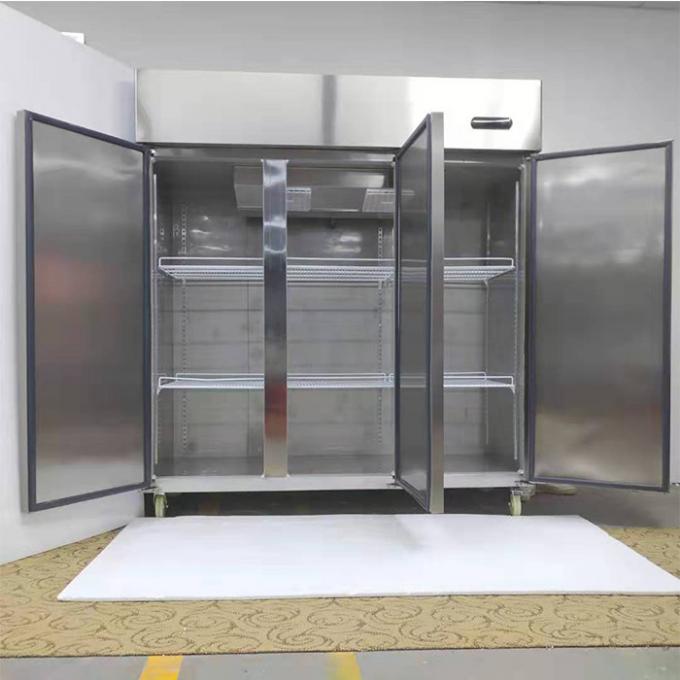 Congelador de refrigerador de aço inoxidável comercial do ODM R134A 1