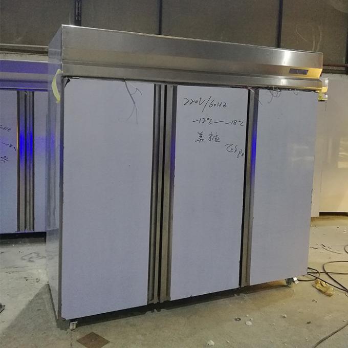 Congelador de refrigerador de aço inoxidável comercial do ODM R134A 2